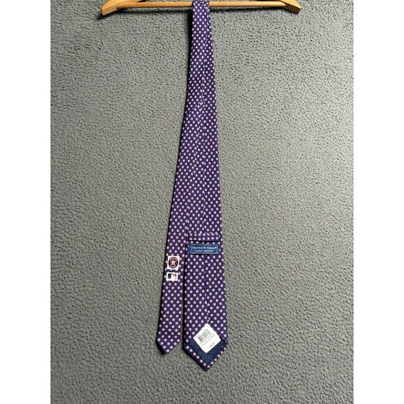 Vineyard Vines Tie Blue Silk Houston Astros Logo 3.5 in Hand Made in USA Necktie - Picture 7 of 8